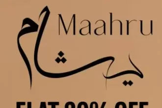 Maahru flat 20% off on new arrivals exclusively on Daraz.pk