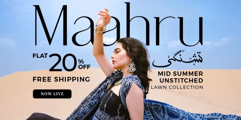 Maahru offers flat 20% off