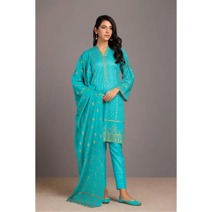 Bonanza Satrangi 3 PIECE Unstitched Lawn Suit (RST233P86)