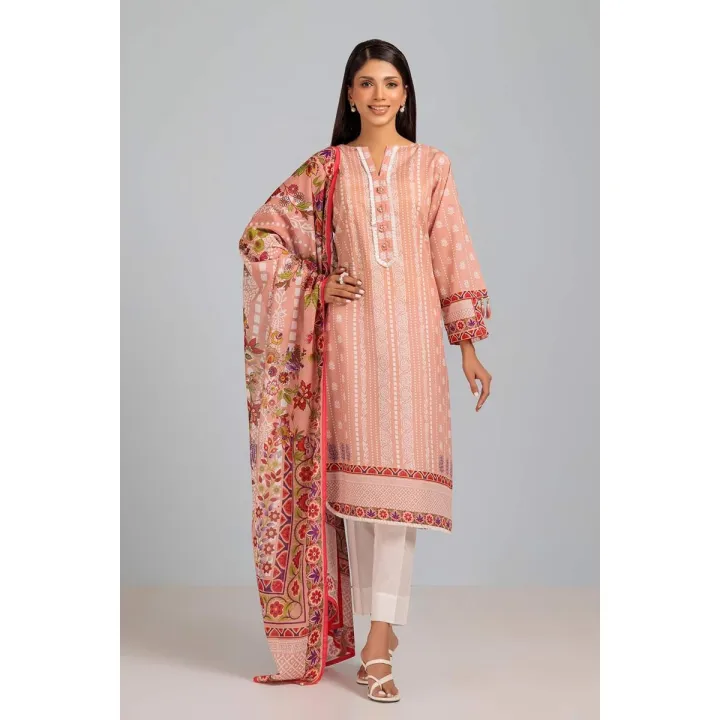 Bonanza Satrangi 3 Piece Unstitched Lawn Suit MAZE (RST233P68)