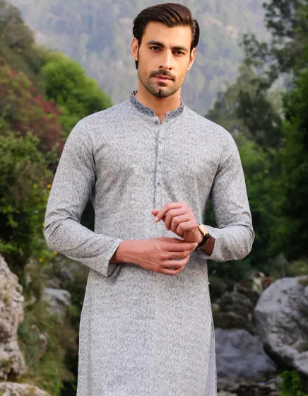 SAGE GREEN COTTON KURTA