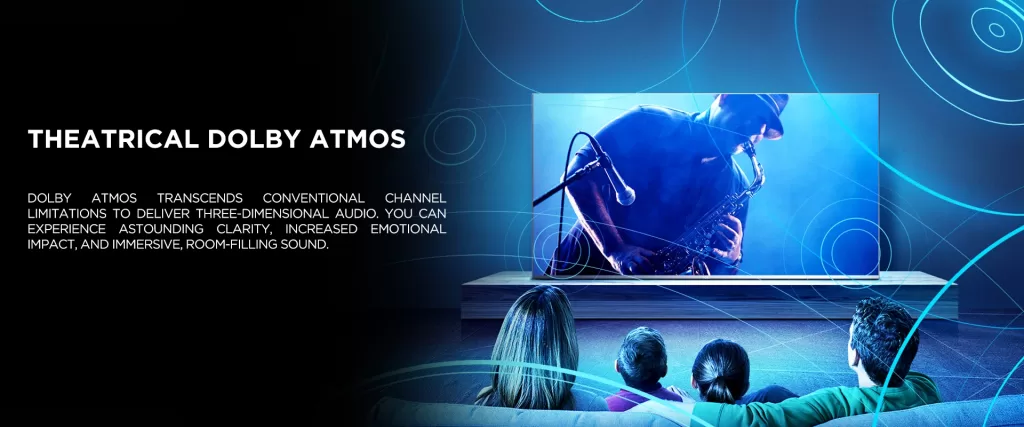 TCL Mini LED 4K TV Dolby ATMOS