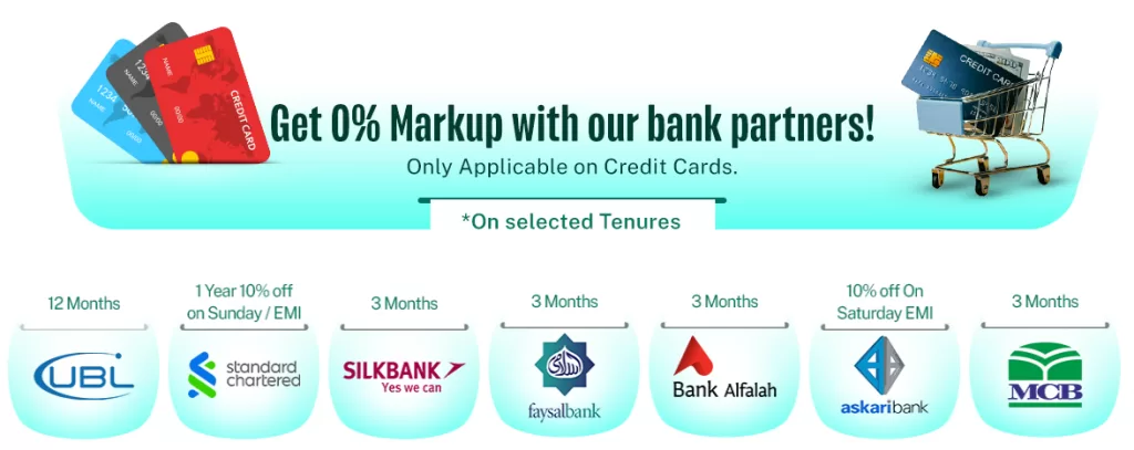 Daraz 0% Markup On Easy Monthly Instalment