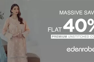 Edenrobe Flat 40% off on Daraz