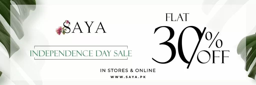 Saya Azadi sale (Independence Day Sale) 2023