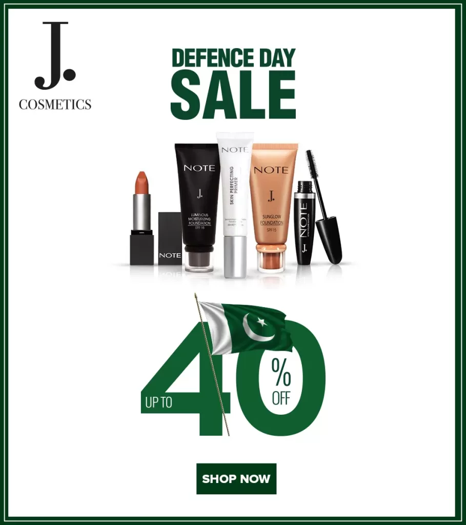 J. Cosmetics Sale up to 40% off