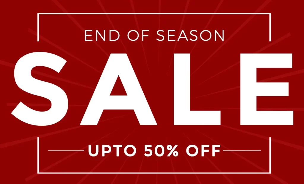 Saya Season's End Sale 2023