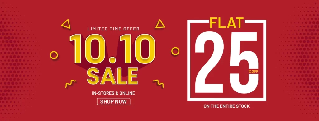 1st Step Shoes & Bags flat 25% off on 10.10 sale 2023