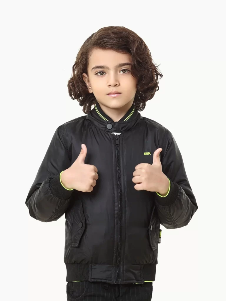 Boy's Black Neon Jacket