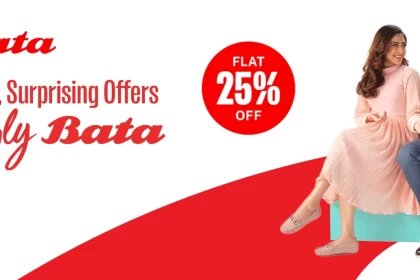 Flat 25% off on Bata Products Exclusively on Daraz.pk