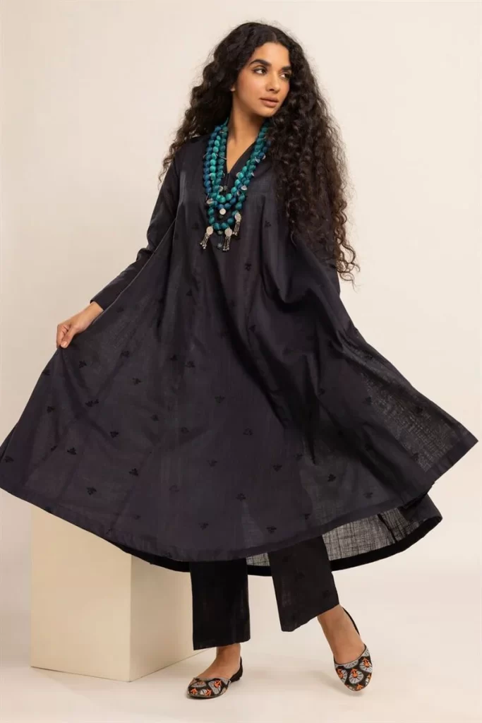 Khaadi Flared Kameez
